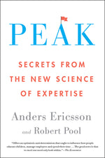 Book cover for Peak: Secrets from the New Science of Expertise