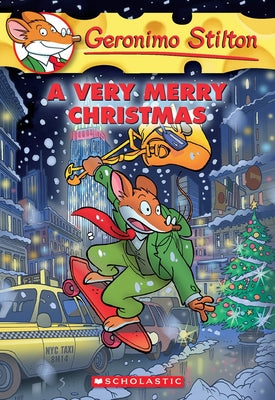 Book cover for A Very Merry Christmas (Geronimo Stilton #35)