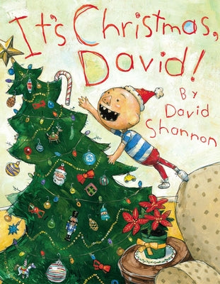 Book cover for It's Christmas, David!