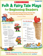 Book cover for Folk & Fairy Tale Plays for Beginning Readers: 14 Readers Theater Plays That Build Early Reading and Fluency Skills