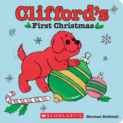 Book cover for Clifford's First Christmas