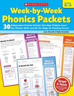 Book cover for Week-By-Week Phonics Packets: Grades K-3