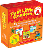 Book cover for First Little Readers: Guided Reading Level a (Parent Pack): 25 Irresistible Books That Are Just the Right Level for Beginning Readers