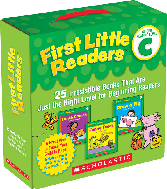 Book cover for First Little Readers Parent Pack: Guided Reading Level C: 25 Irresistible Books That Are Just the Right Level for Beginning Readers