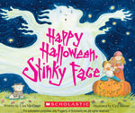 Book cover for Happy Halloween, Stinky Face