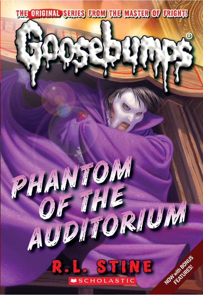Book cover for Phantom of the Auditorium (Classic Goosebumps #20): Volume 20