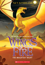 Book cover for The Brightest Night (Wings of Fire #5): Volume 5