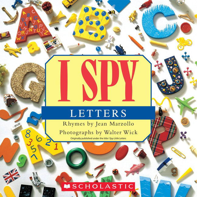 Book cover for I Spy Letters