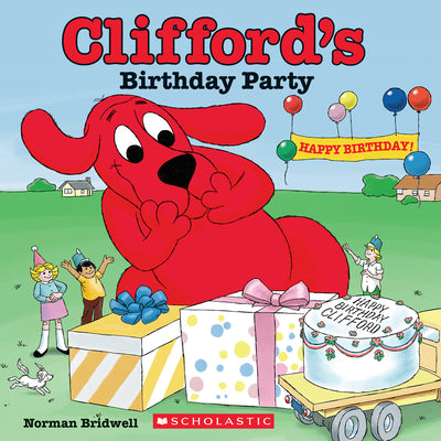 Book cover for Clifford's Birthday Party (Classic Storybook)
