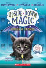 Book cover for Sticks & Stones (Upside-Down Magic #2): Volume 2