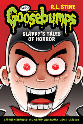 Book cover for Slappy's Tales of Horror: A Graphic Novel (Goosebumps Graphix #4)