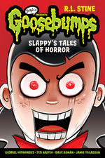 Book cover for Slappy's Tales of Horror: A Graphic Novel (Goosebumps Graphix #4)