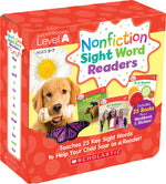 Book cover for Nonfiction Sight Word Readers: Guided Reading Level a (Parent Pack): Teaches 25 Key Sight Words to Help Your Child Soar as a Reader!