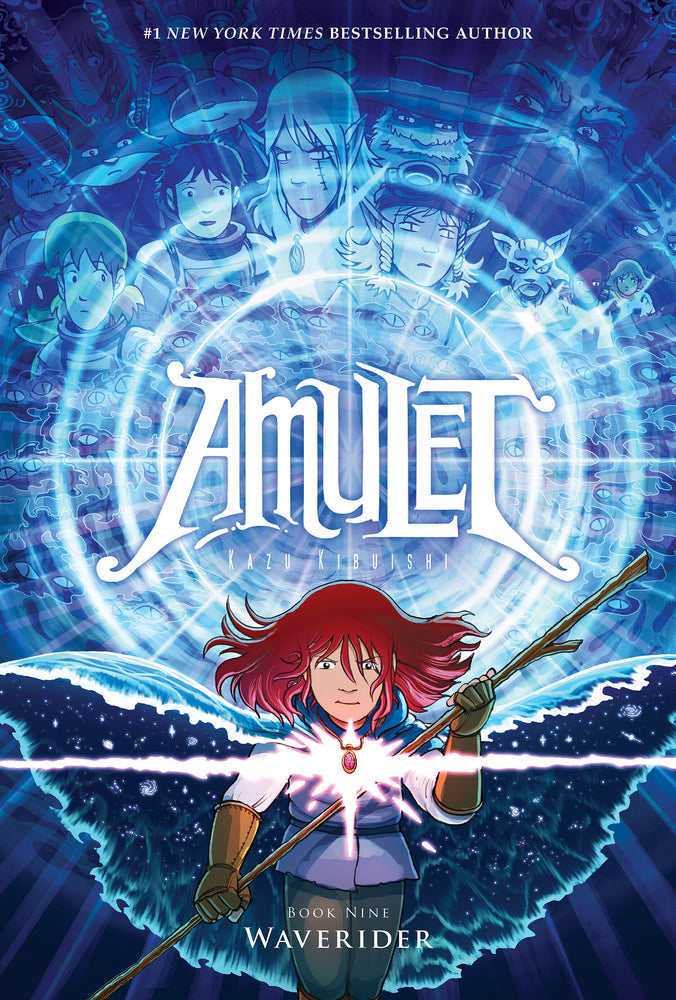 Book cover for Waverider: A Graphic Novel (Amulet #9)