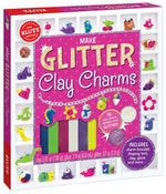 Book cover for Make Glitter Clay Charms