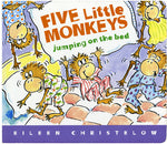Book cover for Five Little Monkeys Jumping on the Bed