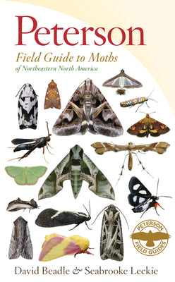 Book cover for Peterson Field Guide to Moths of Northeastern North America