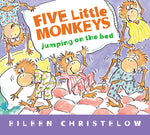 Book cover for Five Little Monkeys Jumping on the Bed Padded Board Book