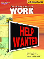 Book cover for Consumer Mathematics Reproducible The Mathematics of Work