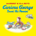 Book cover for Curious George Saves His Pennies