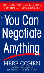 Book cover for You Can Negotiate Anything