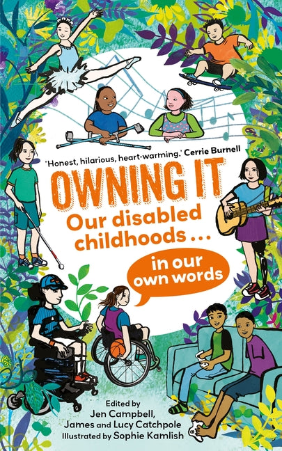 Book cover for Owning It: Our Disabled Childhoods in Our Own Words