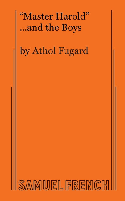 Book cover for Master Harold and the Boys