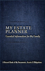 Book cover for My Estate Planner: Essential Information for MY Family