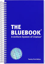 Book cover for The Bluebook: A Uniform System of Citation, 21st Edition