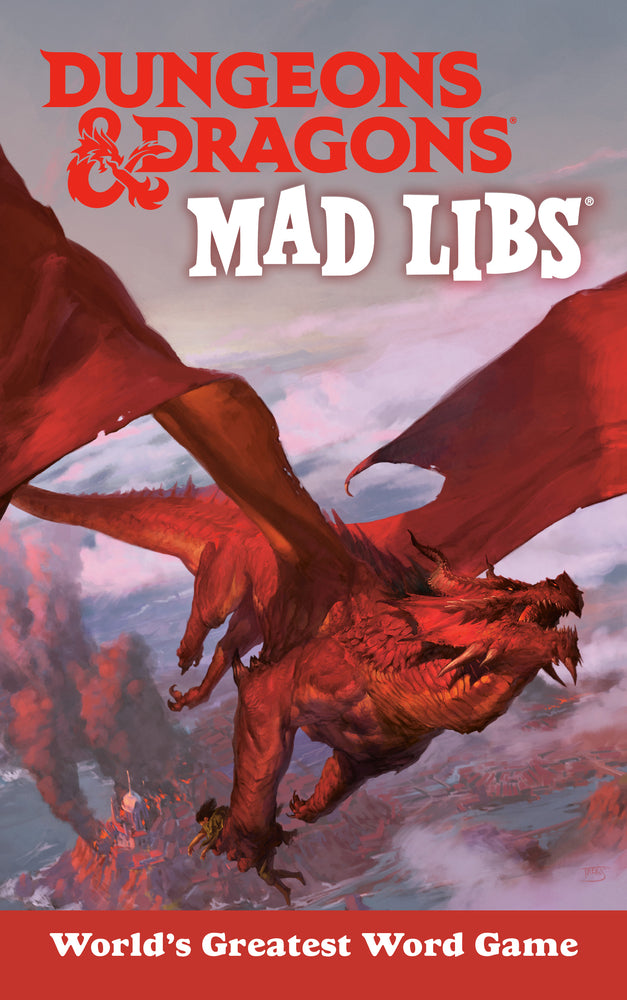 Book cover for Dungeons & Dragons Mad Libs: World's Greatest Word Game
