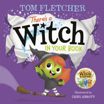 Book cover for There's a Witch in Your Book: An Interactive Book for Kids and Toddlers