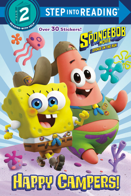 Book cover for Spongebob Movie: Sponge on the Run: Happy Campers! (Spongebob Squarepants)