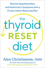 Book cover for Thyroid Reset Diet: Reverse Hypothyroidism and Hashimoto's Symptoms with a Proven Iodine-Balancing Plan
