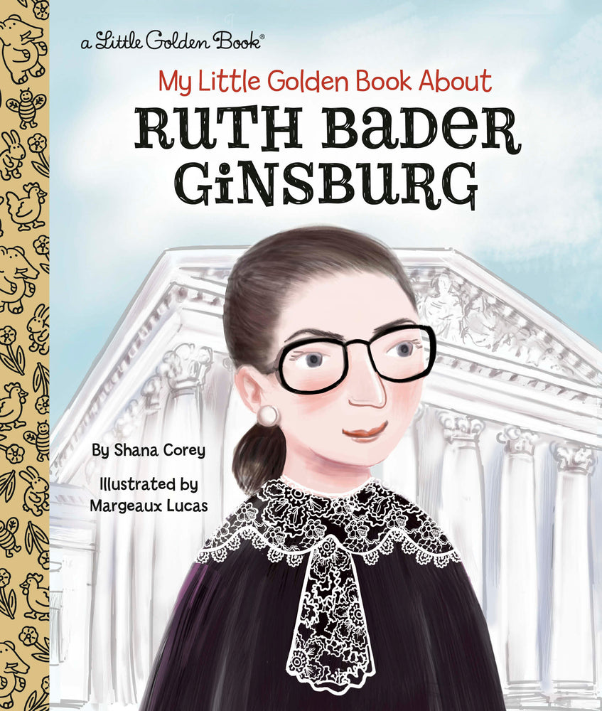 Book cover for My Little Golden Book about Ruth Bader Ginsburg