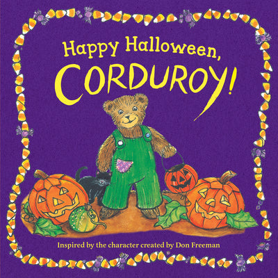 Book cover for Happy Halloween, Corduroy!