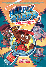 Book cover for Harper Sharp: Kid Detective: (A Graphic Novel)