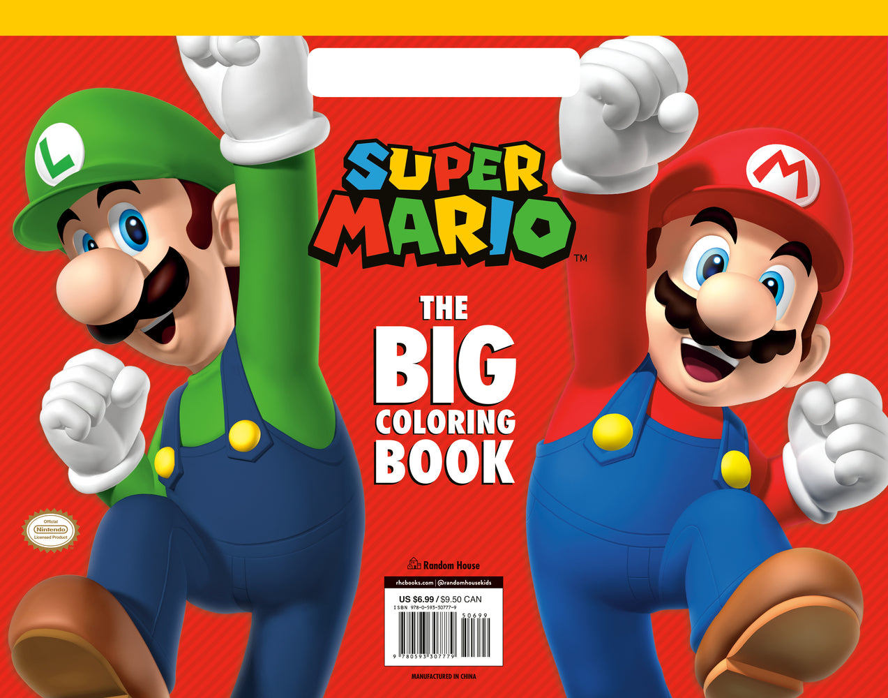 Book cover for Super Mario: The Big Coloring Book (Nintendo(r))
