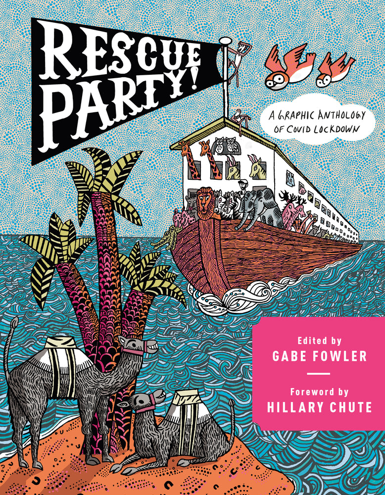 Book cover for Rescue Party: A Graphic Anthology of Covid Lockdown