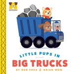 Book cover for Adurable: Little Pups in Big Trucks