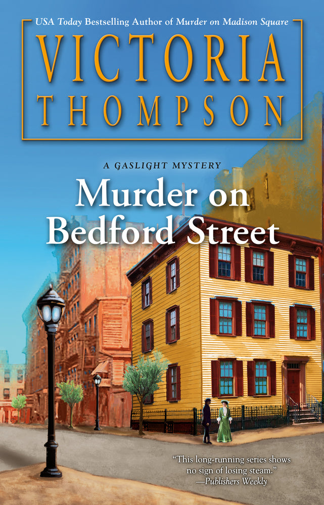 Book cover for Murder on Bedford Street