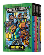 Book cover for Minecraft Woodsword Chronicles: The Complete Series: Books 1-6 (Minecraft Woosdword Chronicles)