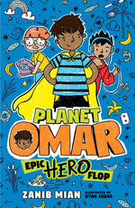 Book cover for Planet Omar: Epic Hero Flop
