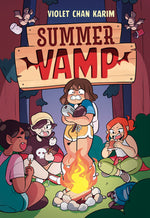 Book cover for Summer Vamp: (A Graphic Novel)