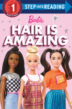 Book cover for Hair Is Amazing (Barbie): A Book about Diversity