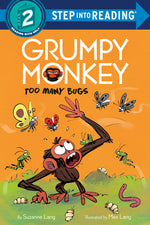 Book cover for Grumpy Monkey Too Many Bugs