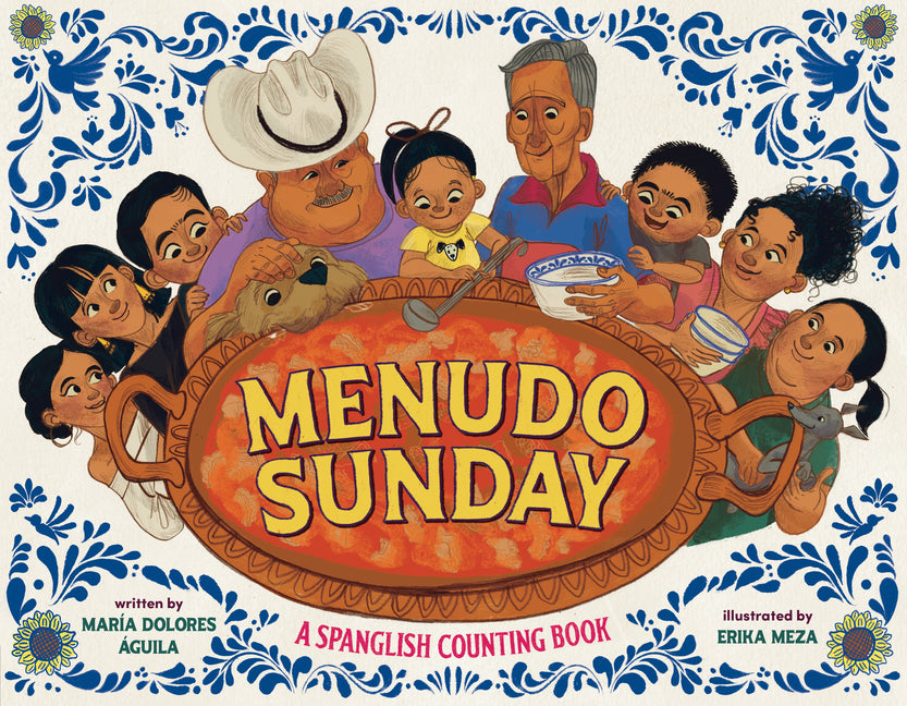 Book cover for Menudo Sunday: A Spanglish Counting Book