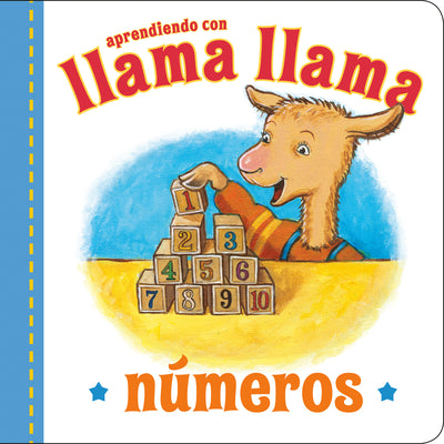 Book cover for Llama Llama Numeros