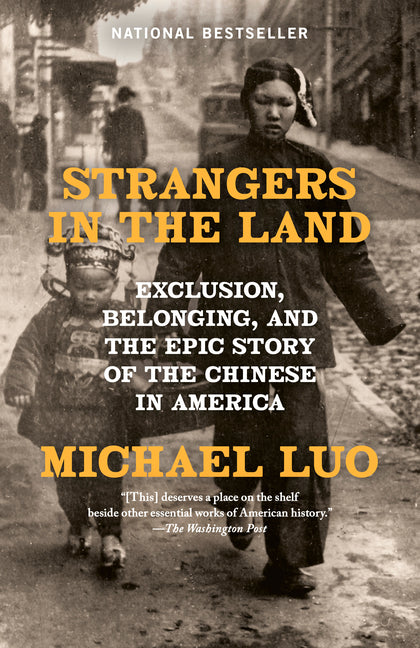 Book cover for Strangers in the Land: Exclusion, Belonging, and the Epic Story of the Chinese in America