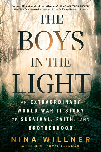 Book cover for Boys in the Light: An Extraordinary World War II Story of Survival, Faith, and Brotherhood