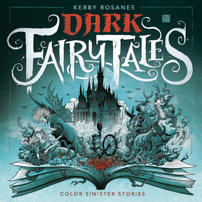 Book cover for Dark Fairy Tales: Color Sinister Stories